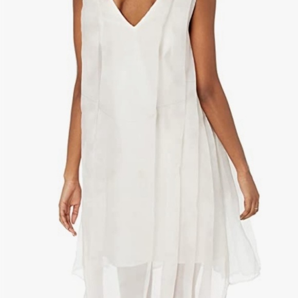 Making the Cut Layered Chiffon Sheath Summer Dress HI Low Large Brand new! - Picture 4 of 5